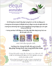 Elequil Aromatabs Mini-Poster for Patients - English & Vietnamese